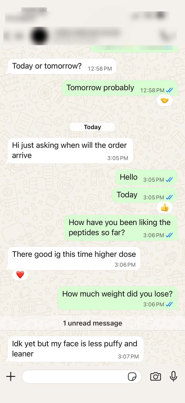 Customer testimonial screenshot