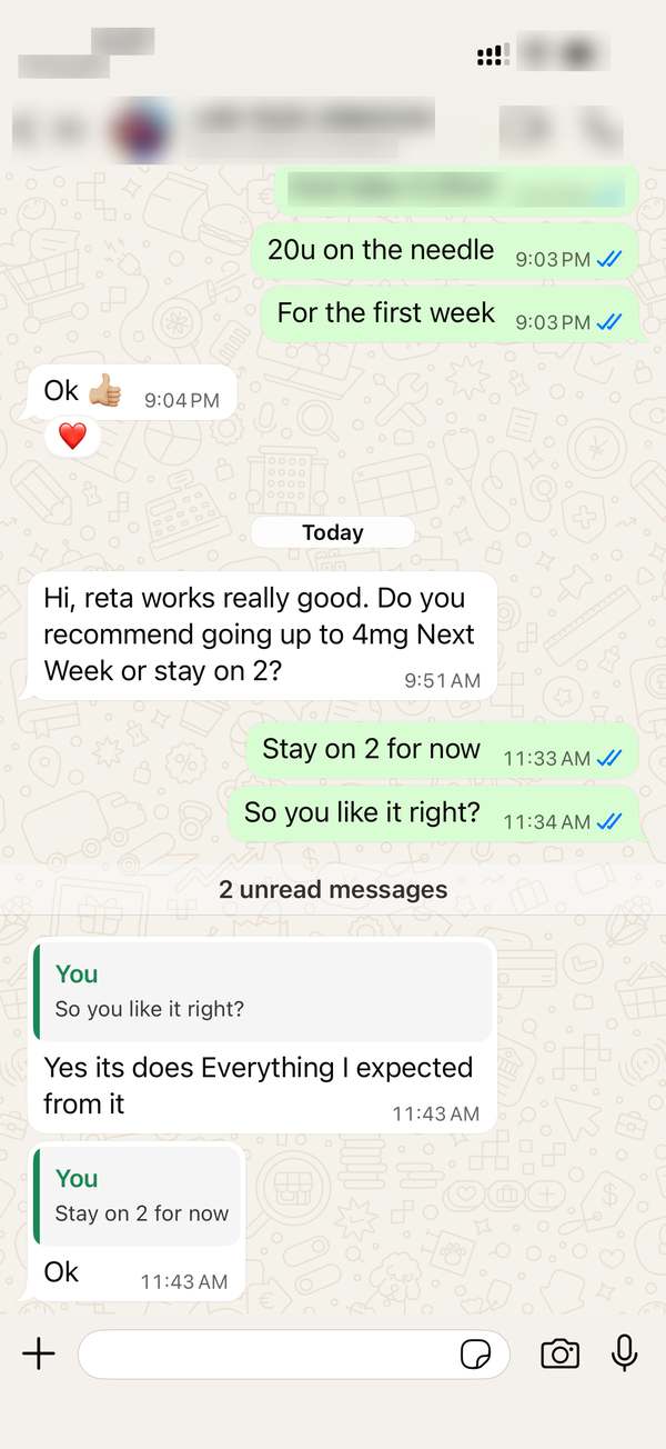 Customer testimonial screenshot