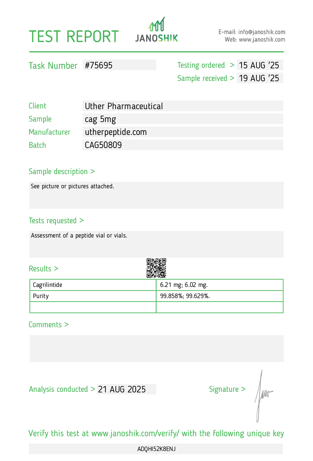 Cagrilintide 5mg